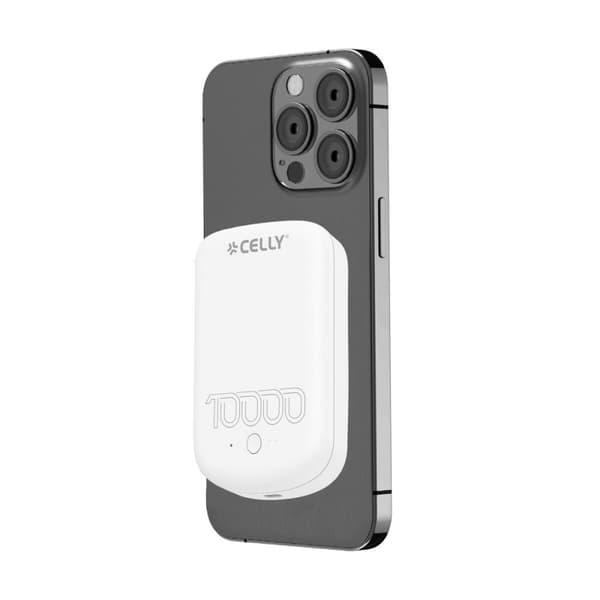 Powerbank Celly MAGPB10000PROWH Valkoinen 10000 mAh Valkoinen