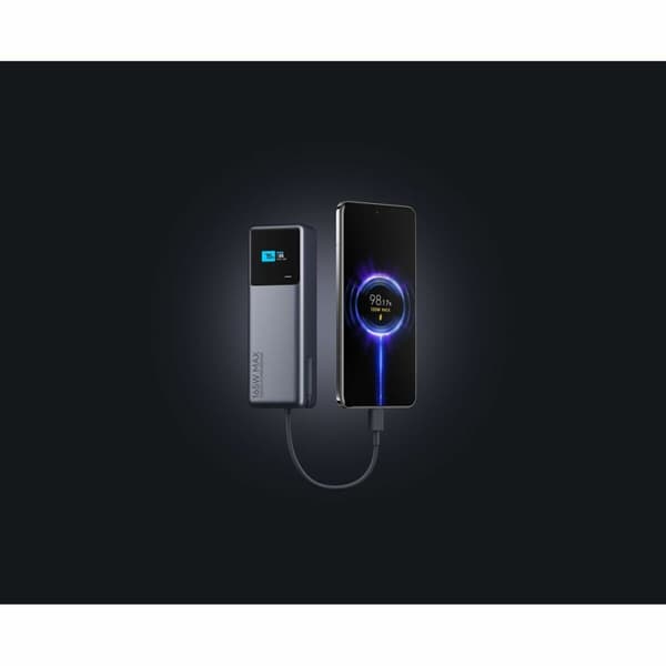 Powerbank Xiaomi Grå 10000 mAh 165 W