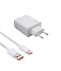 Miniatyrbild 3 av 3: Xiaomi 67W HyperCharge Combo (Type-A) laddare - Vit
