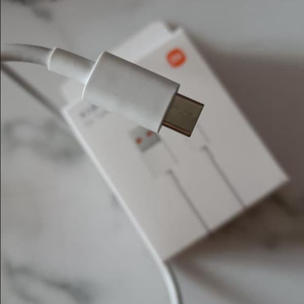 Xiaomi 6A Type-A to Type-C Kabel- Passar 120w laddare - Vit