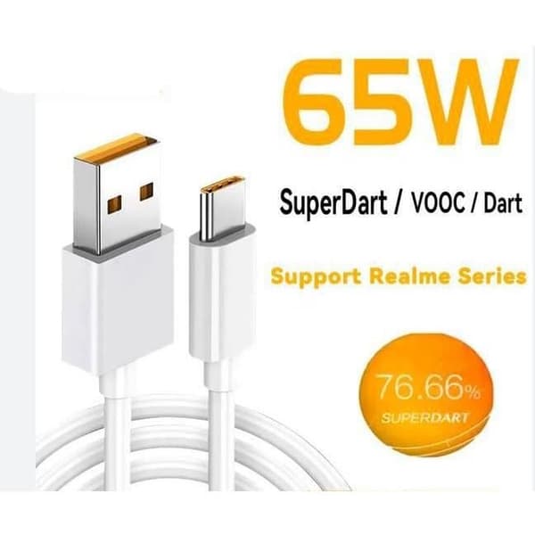Laddare 65 W - TPC MOBILE - Super Dart Charge - USB-C - Kompakt - Lätt