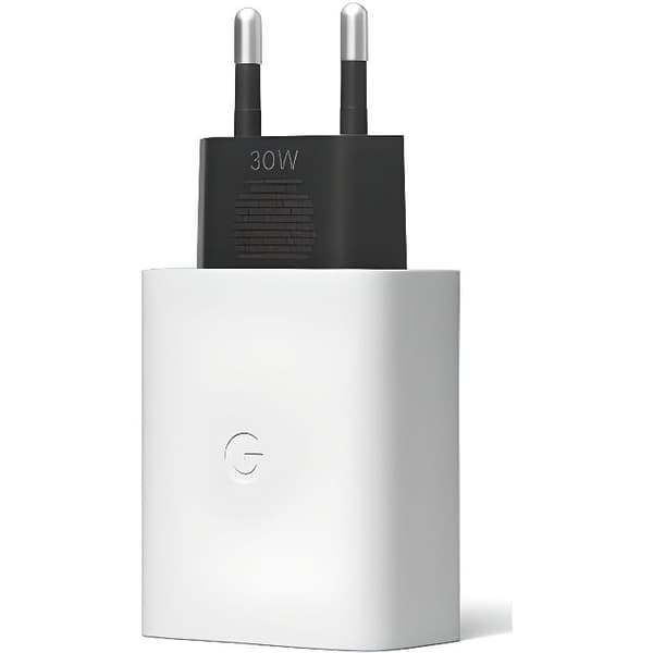 Google mobilladdare 30W USB-C nätladdare Vit Svart, Vit