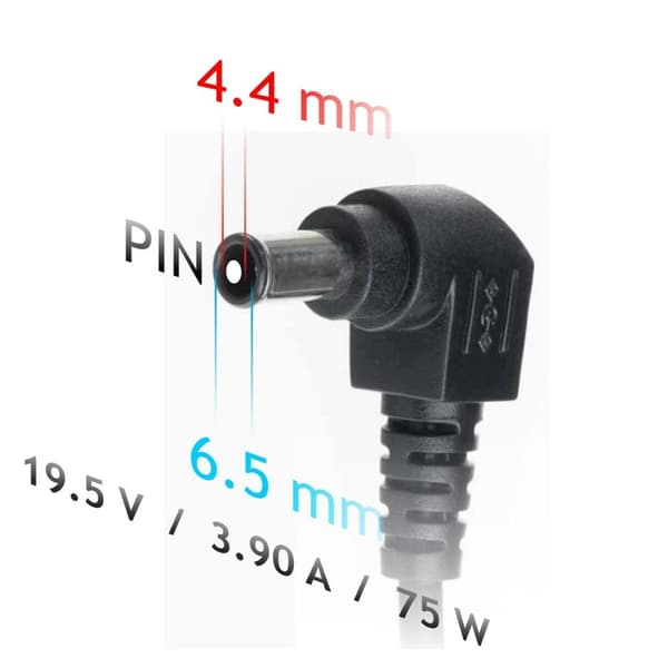 Laptop-oplader Akyga AK-ND-19 75 W