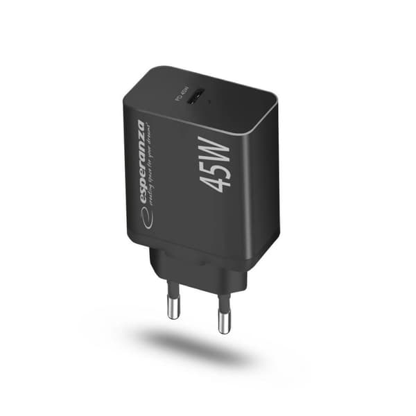 Väggladdare Esperanza EZC108K Svart