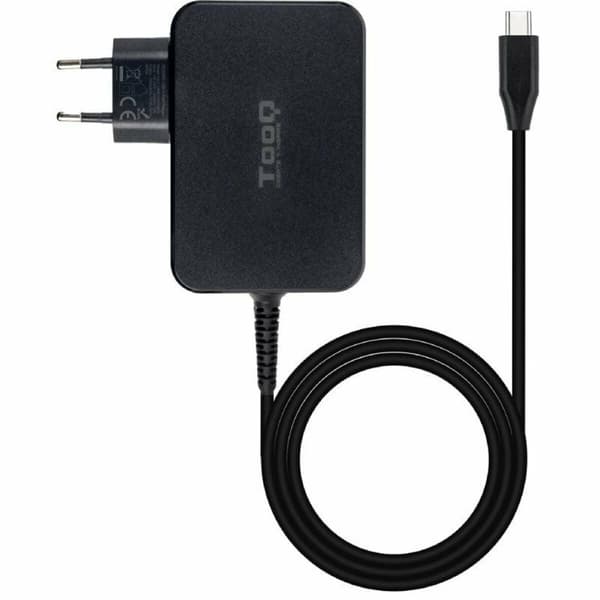 Laptop-oplader TooQ TQLC-USBCGAN100PD 100 W Sort