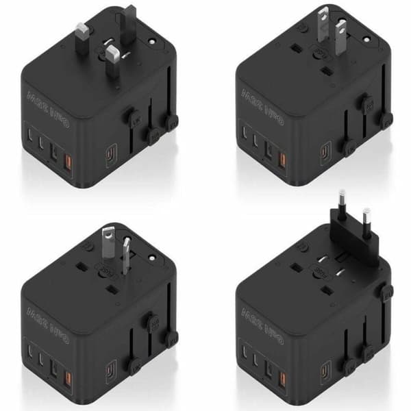 Vægoplader Aisens ASPS-2A3C09-BK 35 W Sort