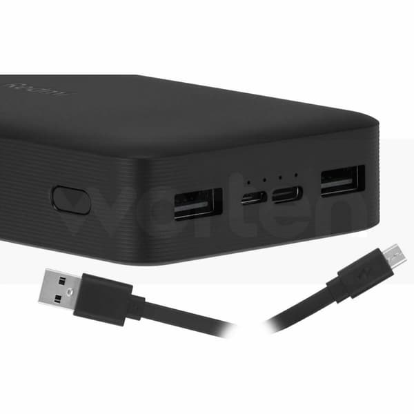 Powerbank Xiaomi Redmi Fast Charge 18W Musta 20000 mAh