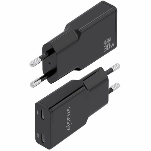 Seinälaturi Aisens ASCH-30W2P049-BK Musta 30 W