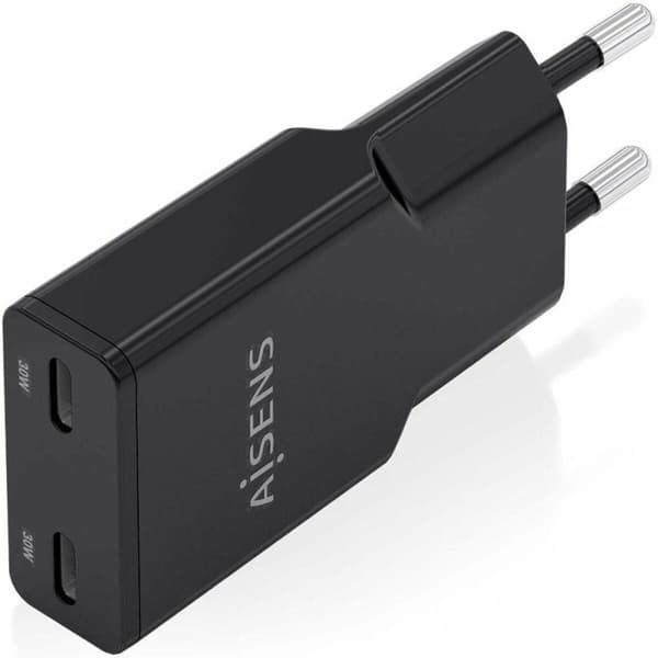 Seinälaturi Aisens ASCH-30W2P049-BK Musta 30 W