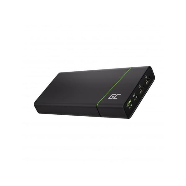 Powerbank Green Cell PBGC04 26800 mah Vihreä Teräs Grafiitti