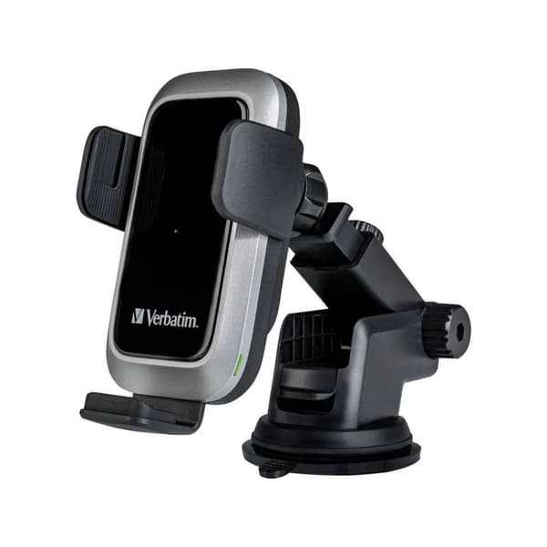 Trådløs multiposition oplader med stativ Verbatim FWC-03 PRO Sort