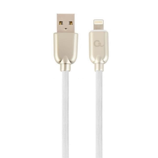 Lightning-kaapeli Cablexpert CC-USB2R-AMLM-2M-W