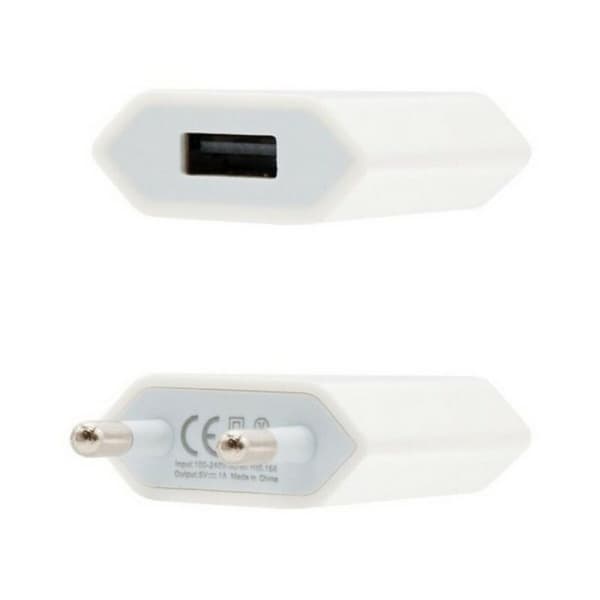 Vægoplader NANOCABLE 10.10.2001 iPhone Hvid