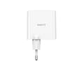 Miniatyrbillede 3 af 3: Havit UC45 EU - GaN 45 W rejseoplader med to porte, sort