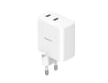 Miniatyrbillede 2 af 3: Havit UC45 EU - GaN 45 W rejseoplader med to porte, sort