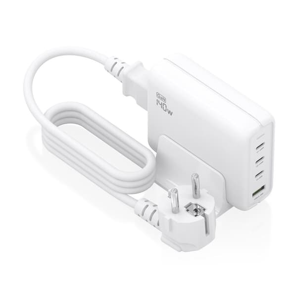 Langaton laturi Aisens ASCH-140W4P055-W Valkoinen 140 W