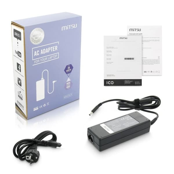 Kannettavan laturi Mitsu 5ZM021 DELL 90 W