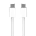 Miniatyrbild 3 av 4: 2-Pack iPhone 15 / iPhone 16 Laddare - USB-C till USB-C Kabel - 1M - Ladd & Sync - Vit