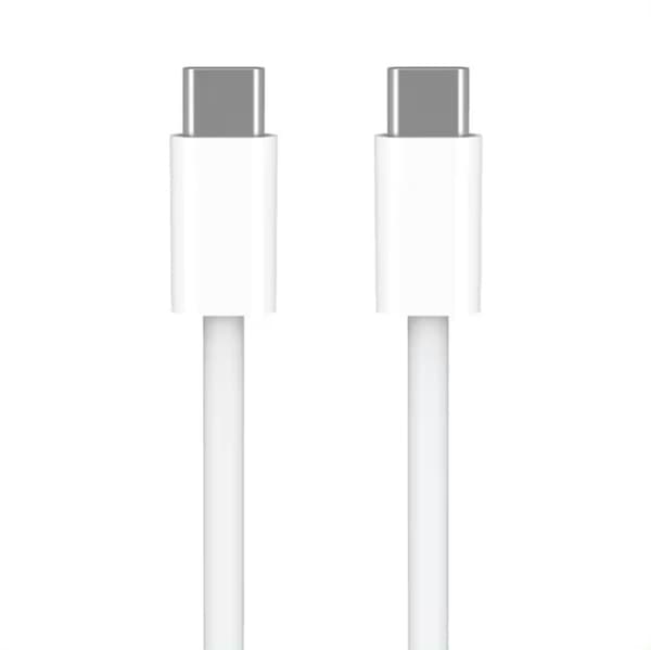 2-Pack iPhone 15 / iPhone 16 Laddare - USB-C till USB-C Kabel - 1M - Ladd & Sync - Vit