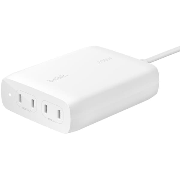 Vægoplader Belkin WCH015VFWH Hvid (1 enheder)