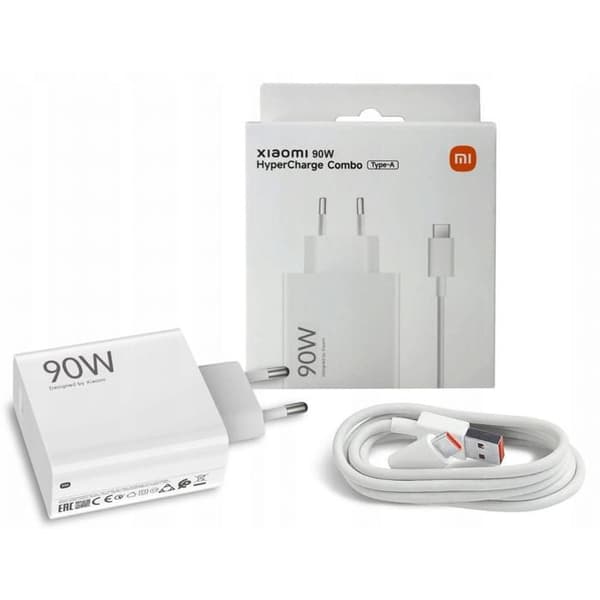 Xiaomi HyperCharge Combo 90 W väggladdare (Typ A) vit