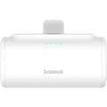 Miniatyrbillede 1 af 8: Powerbank Baseus P10068306213-00 Hvid 5000 mAh