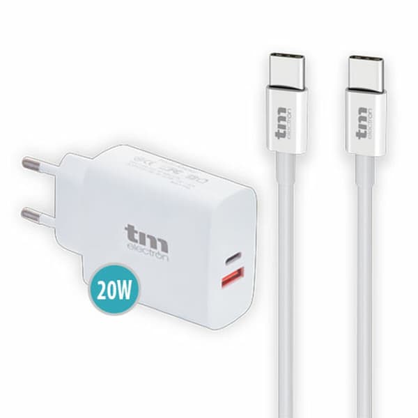 Seinälaturi TM Electron 20 W USB-C (1 osaa)