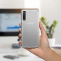 Miniatyrbild 3 av 4: Clear Contour Samsung Galaxy A7 2018 Silikon Gel Fodral - Frost White