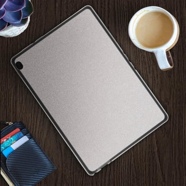 Lenovo Smart Tab M10 10.1 Fodral Flexibelt silikonbeständigt Ultratunt Vit Vit