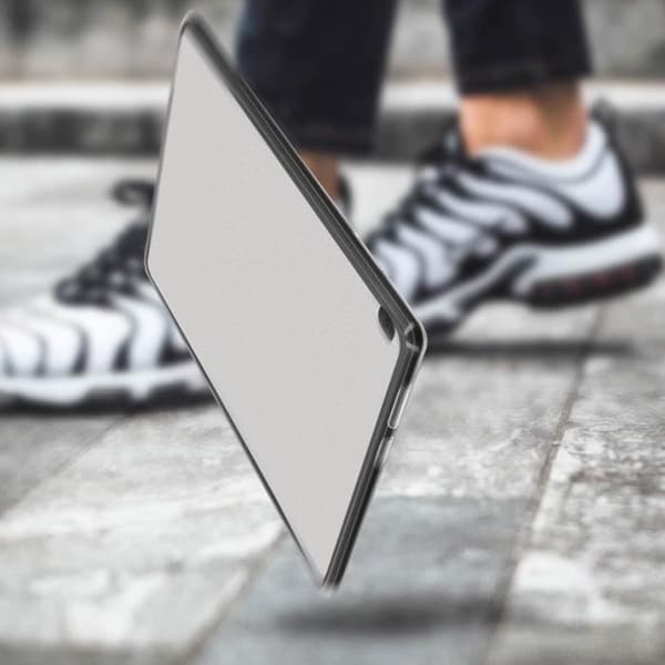 Lenovo Smart Tab M10 10.1 Fodral Flexibelt silikonbeständigt Ultratunt Vit Vit