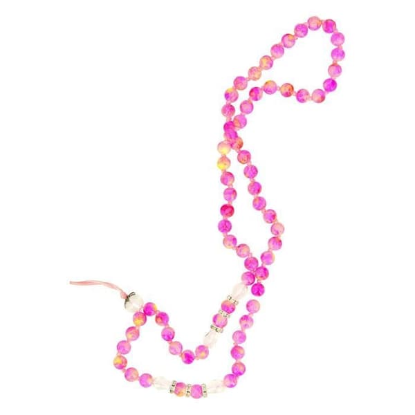 Telefon Jewel Marble Bead Armband 80cm Marble Rose Collection