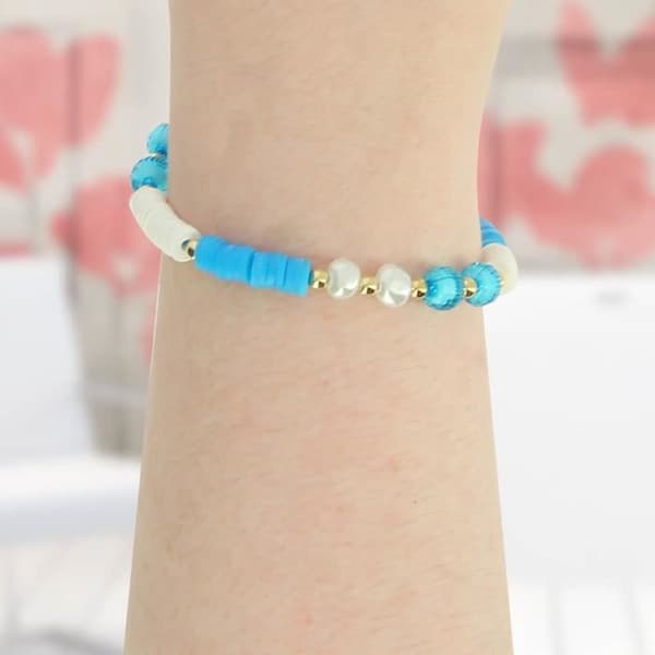Telefon Jewel Armband Love 25cm Collection Lovely Blue
