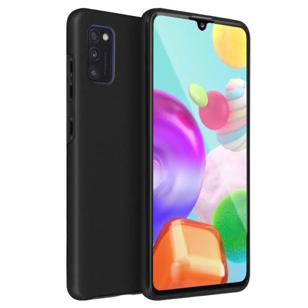 Skyddsskal - AVIZAR - Samsung Galaxy A41 - Hårt och Mjukt - Helskydd - Tunn Design