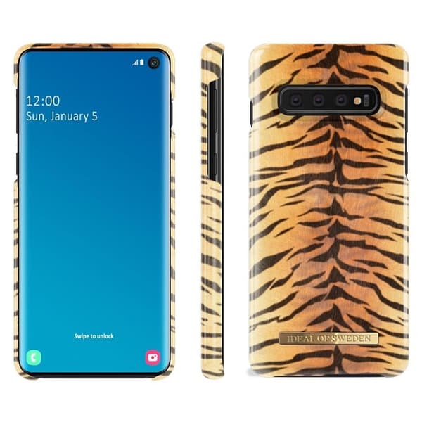 iDeal Of Sweden Fashion Skal för Galaxy S10 Plus - Sunset Tiger