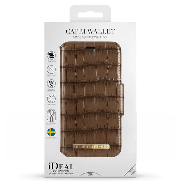 iDeal Of Sweden Fashion Fodral för iPhone 11/XR - Capri Brown