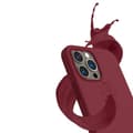 Miniatyrbild 4 av 4: RV Liquid Silicone Case With Magsafe For iPhone 14 Pro Max Red