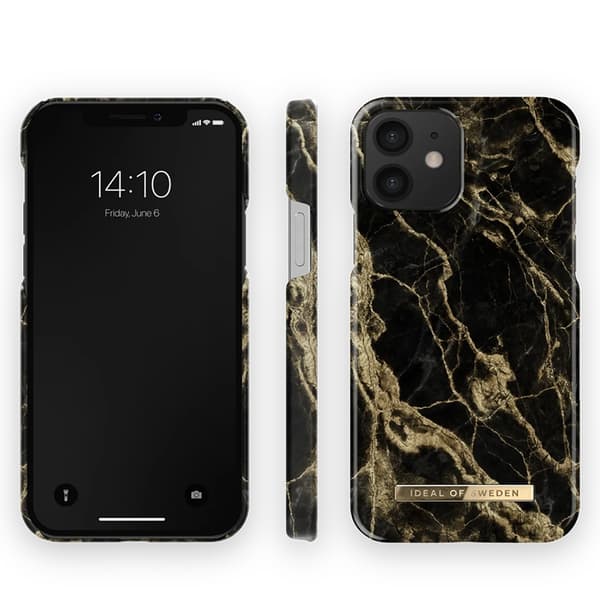 iDeal Of Sweden Fashion Skal för iPhone 12/12 Pro - Golden Smoke Marble