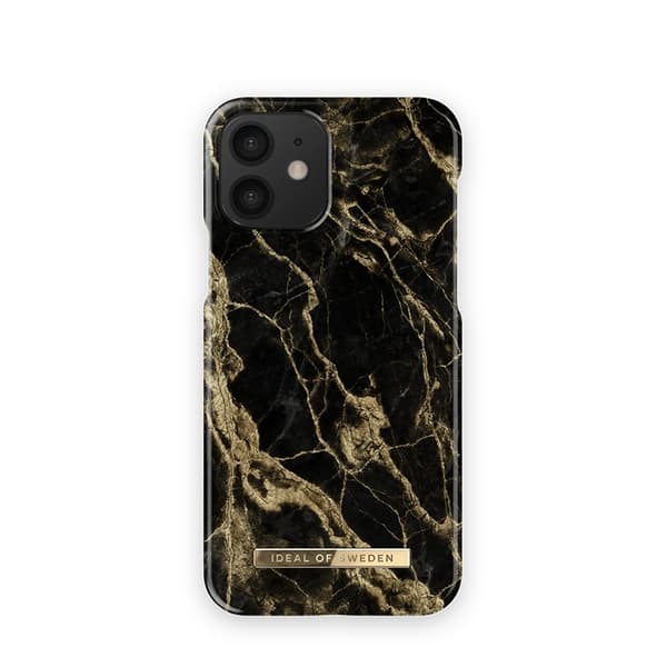 iDeal Of Sweden Fashion Skal för iPhone 12/12 Pro - Golden Smoke Marble