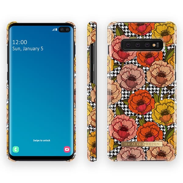 iDeal Of Sweden Fashion Skal för Galaxy S10 Plus - Retro Bloom
