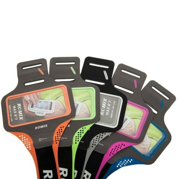 Sports Bracelet Romix - Green/Orange