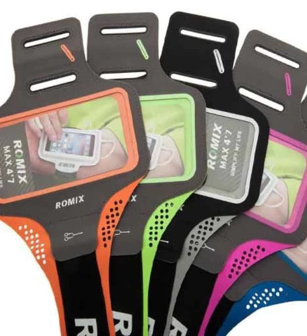 Sports Armband Romix - Grön/Orange