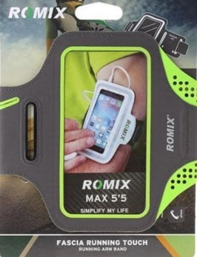 Sports Armband Romix - Grön/Orange