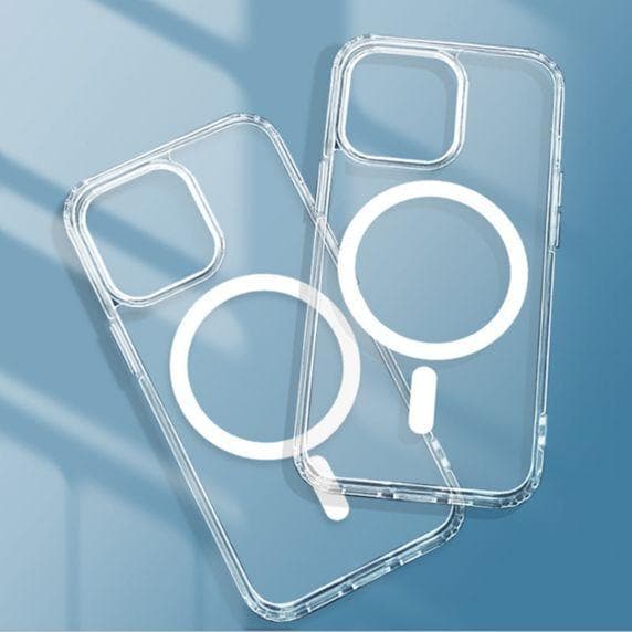 Stöttåligt MagSafe Skal iPhone 13 Mini - Transparent
