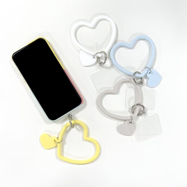 Holder til mobiltelefon - Ring Heart