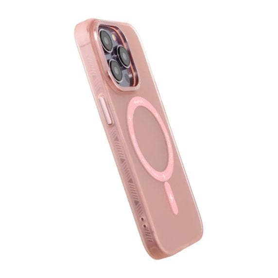 iPhone 13 Pro Mobilskal med MagSafe - Frostat Rosa