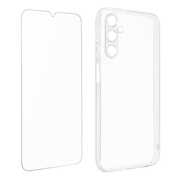4smarts skyddspaket kompatibelt med Samsung Galaxy A24 Transparent