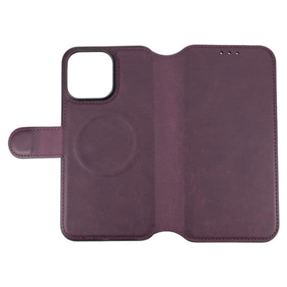 iPhone 15 Pro Max Plånboksfodral med Magsafe Rvelon - Lila