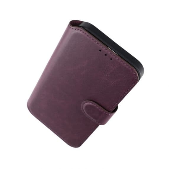 iPhone 15 Pro Max Plånboksfodral med Magsafe Rvelon - Lila