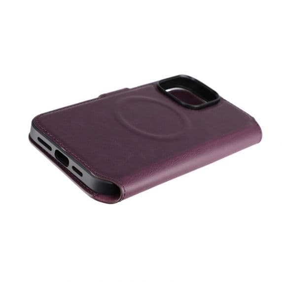 iPhone 15 Pro Max Plånboksfodral med Magsafe Rvelon - Lila