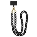 Miniatyrbild 2 av 4: Moxie Ibiza Series Chunky Mesh Chain Phone Charm 120cm Svart